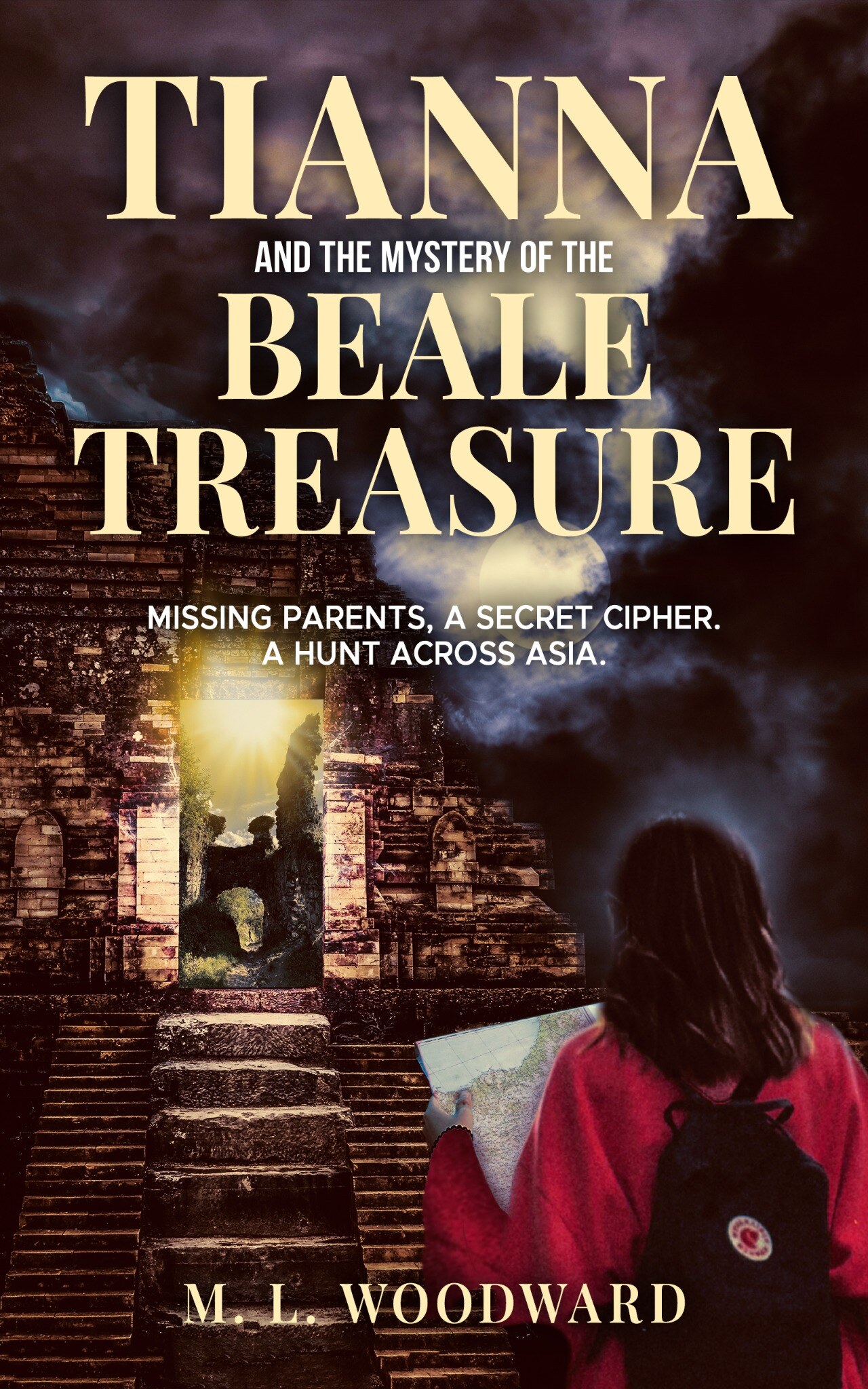 Book cover of Tianna and the Mystery of the Beale Treasure