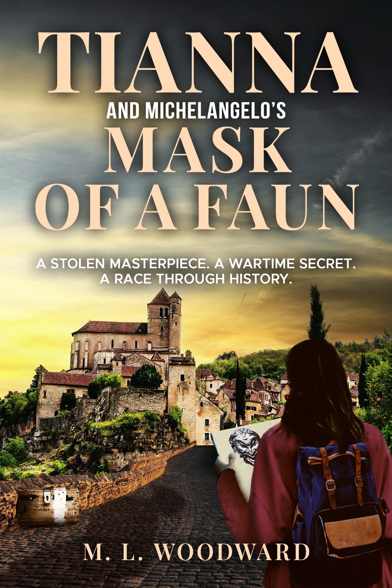 Book cover of Tianna and Michelangelo’s Mask of a Faun